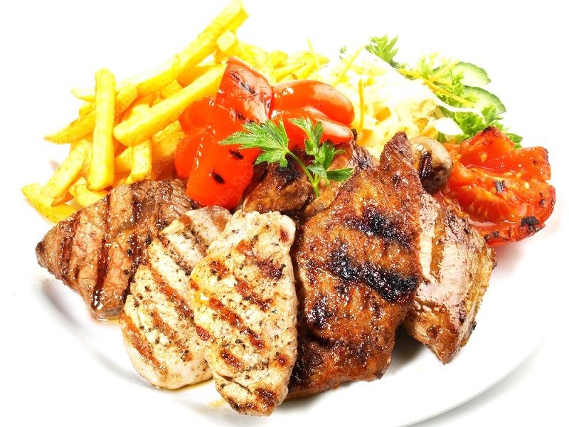 Menü-Vorschlag 3: Grillteller