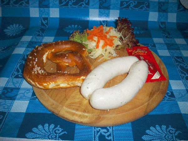 Weißwürste mit Breze